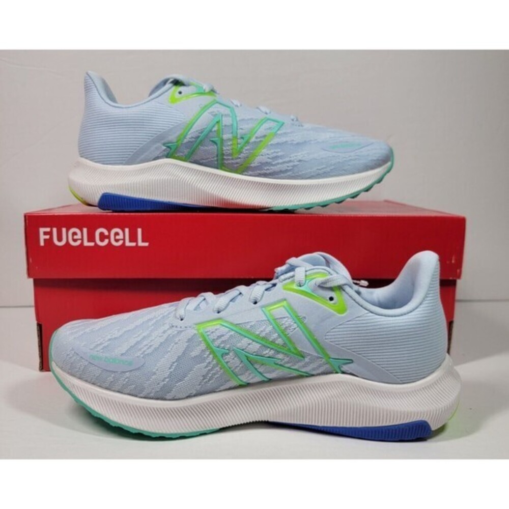 New Balance FuelCell Propel V3 Running Shoes Women's 5.5 Blue Green WFCPRCL3